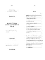 Hoàn thiện chế độ tài chính áp dụng cho các đơn vị sự nghiệp có thu ở Việt Nam