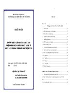 Hoàn thiện chính sách thuế thu nhập góp phần phát triển kinh tế Việt Nam trong thời kỳ hội nhập WTO