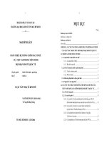 Hoàn thiện hệ thống chính sách thuế của Việt Nam trong tiến trình hội nhập kinh tế Quốc tế