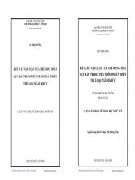 KẾT CẤU VẬN LUẬT CỦA THỂ SONG THẤT LỤC BÁT TRONG TIẾN TRÌNH PHÁT TRIỂN THỂ LOẠI NGÂM KHÚC