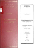 HOẠT ĐỘNG DU LỊCH TRÊN ĐỊA BÀN THỦ ĐÔ HÀ NỘI THỰC TRẠNG VÀ GIẢI PHÁP PHÁT TRIỂN.