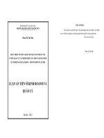 HOÀN THIỆN TỔ CHỨC HẠCH TOÁN KẾ TOÁN NHẰM TĂNG CƯỜNG QUẢN LÝ TÀI CHÍNH TRONG CÁC ĐƠN VỊ HÀNH CHÍNH SỰ NGHIỆP NGÀNH LAO ĐỘNG  THƯƠNG BINH VÀ XÃ HỘI