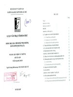 Động học quá trình hấp thụ khí SO2 bằng dung dịch Na2CO3