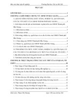 Báo cáo thực tập tốt nghiệp văn thư  lưu trữ tại  UBND THÀNH PHỐ bắc GIANG