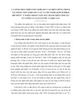 TIỂU LUẬN TRIẾT HỌC - LÊ NIN PHÁT TRIỂN lý LUẬN PHÉP BIỆN CHỨNG TRONG tác PHẨM CHỦ NGHĨA DUY vật và CHỦ NGHĨA KINH NGHIỆM PHÊ PHÁN