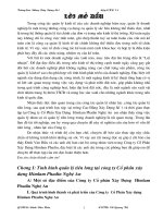 Mẫu báo cáo thực tập tốt nghiệp Quản trị kinh tế