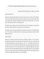 Viết thư cho bạn hoặc người thân nói về ước mơ của em
