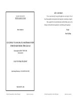 LỄ CẤP SẮC VÀ TANG MA CỦA NGƢỜI DAO TUYỂN Ở HUYỆN BẢO THẮNG TỈNH LÀO CAI