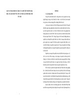 Luận văn Quản lý hoạt động tự học của sinh viên Trường Đại học An Giang đáp ứng yêu cầu đào tạo theo học chế tín chỉ