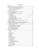 Xây dựng chương trình quản lý khối lựơng giảng dạy cho khoa CNTT qua mạng lan 