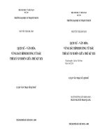LỊCH SỬ – VĂN HÓA VÙNG ĐẤT BÌNH DƯƠNG TỪ ĐẦU THẾ KỶ XVII ĐẾN GIỮA THẾ KỶ XIX