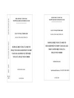 Hiệu năng Thuật toán Giải pháp Cải tiến
