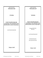 Giáo dục học Tổ chức tự học môn giáo dục học có sự hỗ trợ của công nghệ thông tin cho sinh viên ở trường Cao đẳng Sư phạm Nghệ An