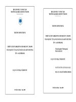 Kinh t Chiến lược marketing cho dịch vụ thanh toán quốc tế tại Ngân hàng Sài Gòn Thương Tín  Sacombank