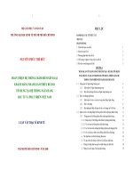 Hoàn thiện hệ thống chấm điểm xếp loại khách hàng nhằm giảm thiểu rủi ro tín dụng tại hệ thống Ngân hàng Đầu tư và Phát triển Việt Nam