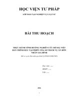 Thu hoạch dân sự hồ sơ tình huống hôn nhân gia đình 04 lớp đào tạo luật sư học viện tư pháp