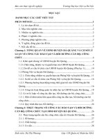 Báo cáo thực tập quản trị nhân lực: thực trạng và giải pháp công tác đào tạo và bồi dưỡng cán bộ công chức cấp xã