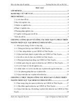 Báo cáo thực tập quản trị nhân lực: Công tác đào tạo và phát triển nguồn nhân lực tại UBND xã thái xuyên