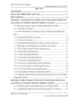 Báo cáo thực tập quản trị nhân lực: Công tác tuyển dụng nhân lực tại công ty cổ phần truyền thông vạn đức