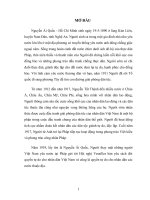 Tiểu luận đường cách mệnh