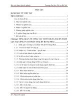 Báo cáo thực tập quản trị nhân lực: Thực trạng công tác tuyển dụng nhân lực tại công ty cổ phần TM  đt hưng phát