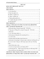 Báo cáo thực tập quản trị nhân lực: nâng cao chất lượng đào tạo, bồi dưỡng cán bộ, công chức tại  huyện chương mỹ   TP hà nội