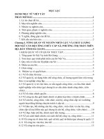 Báo cáo thực tập quản trị nhân lực: Nâng cao chất lượng đội ngũ cán bộ, công chức cấp xã tỉnh hà giang