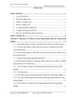 Báo cáo thực tập quản trị nhân lực: Nâng cao hiệu quả công tác tuyển dụng nguồn nhân lực tại công ty cổ phần thức ăn chăn nuôi thái dương