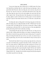 Báo cáo thực tập quản trị nhân lực: công tác đào tạo và phát triển nguồn nhân lực tại UBND huyện thọ xuân,tỉnh thanh hóa