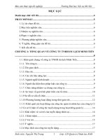 Báo cáo thực tập quản trị nhân lực: Thực trạng công tác tuyển dụng nhân lực công ty du lịch minh tiến