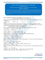 Bài tập phản ứng oxi hóa khử