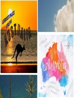 BÀI THUYẾT TRÌNH VỀ AUSTRALIA