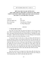 BIÊN SOẠN BỘ TÀI LIỆU HƯỚNG DẪN THỰC HIỆN KHUNG THEO DÕI VÀ ĐÁNH GIÁ THỰC HIỆN CHIẾN LƢỢC PHÁT TRIỂN THỐNG KÊ VIỆT NAM GIAI ĐOẠN 2011-2020 VÀ TẦM NHÌN ĐẾN NĂM 2030