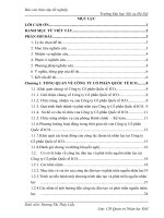 Báo cáo thực tập quản trị nhân lực: Công tác đào tạo và phát triển nguồn nhân lực tại công ty cổ phần quốc tế ICO