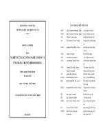 Nghiên cứu các công nghệ cơ bản và ứng dụng truyền hình di động