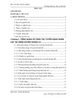 Báo cáo thực tập quản trị nhân lực: thực trạng công tác tuyển dụng nhân lực tại UBND huyện hoành bồ tỉnh quảng ninh