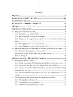 (Luận án tiến sĩ Vật lý) Chế tạo vật liệu quang xúc tác cấu trúc nano mét AWO4 (A: Mn, Co, Ni và Cu) bằng phương pháp hóa có hỗ trợ vi sóng và nghiên cứu một số tính chất.