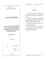 Nghiên cứu, thiết kế các hệ thống thiết bị lạnh và công nghệ lạnh tối ưu trong nhà máy bia, phân tích và đưa ra các giải pháp tiết kiệm năng lượng lạnh