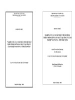 NGHIÊN CỨU CÁC CƠ SỞ THỰC TIỄN ĐỂ PHÁT