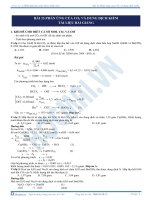 Phản ứng của CO2 và dung dịch kiềm