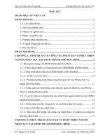 Báo cáo thực tập quản trị nhân lực: Công tác đào tạo và phát triển nguồn nhân lực tại UBND thành phố hòa bình, tỉnh hòa bình