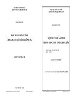 luận văn thạc sĩ Một số vấn đề an ninh trong mạng máy tính không dây