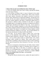 (TÓM TẮT LUẬN ÁN TIẾN SĨ NGỮ VĂN BẰNG TIẾNG ANH) NHÂN VẬT ANH HÙNG VĂN HÓA TRONG TRUYỆN KỂ DÂN GIAN VỀ THỜI KỲ VĂN LANG  ÂU LẠC