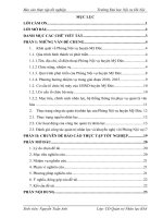 Báo cáo thực tập quản trị nhân lực: Thực trạng công tác đào tạo và phát triển nguồn nhân lực tại phòng nội vụ huyện mỹ đức