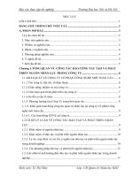 Báo cáo thực tập quản trị nhân lực: Thực trạng công tác đào tạo và phát triển nguồn nhân lực tại công ty cổ phần công nghệ mới toàn cầu