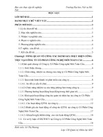 Báo cáo thực tập quản trị nhân lực: Công tác đánh giá thực hiện công việc tại công ty cổ phần công nghệ mới toàn cầu