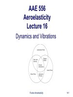 AAE556 lecture 16 Dynamics and Vibrations