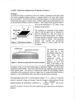 Homework 2 An airfoil test article