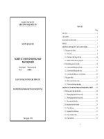 luận văn thạc sĩ Nghiên cứu một số phương pháp phát hiện biên