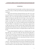 tiểu luận cao học xu huong tac nghiep trong dieu kien canh tranh mạng xã hội